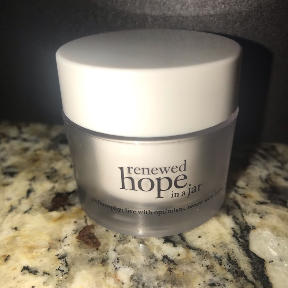 Philosophy renewed hope in a jar- new